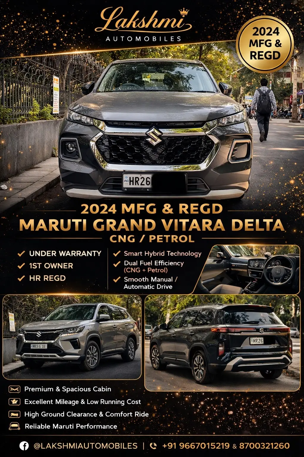 Used MARUTI SUZUKI | MARUTI GRAND VITARA DELTA CNG | 2024