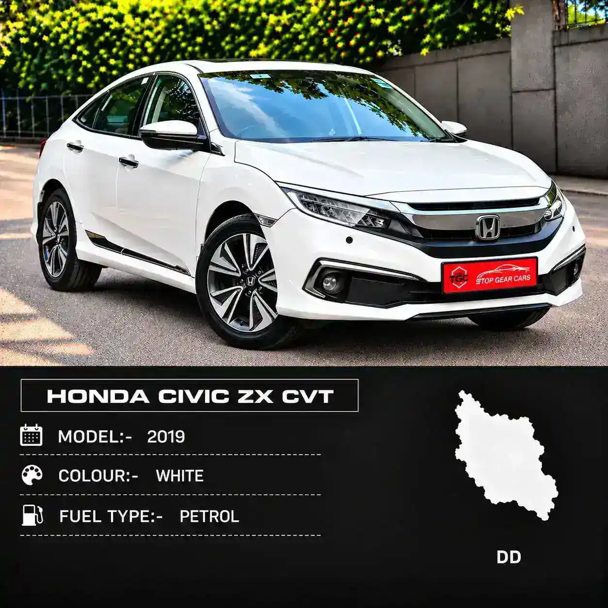 Used HONDA | HONDA CIVIC ZX CVT | 2019